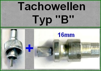 VDO-Tachowellen Typ 